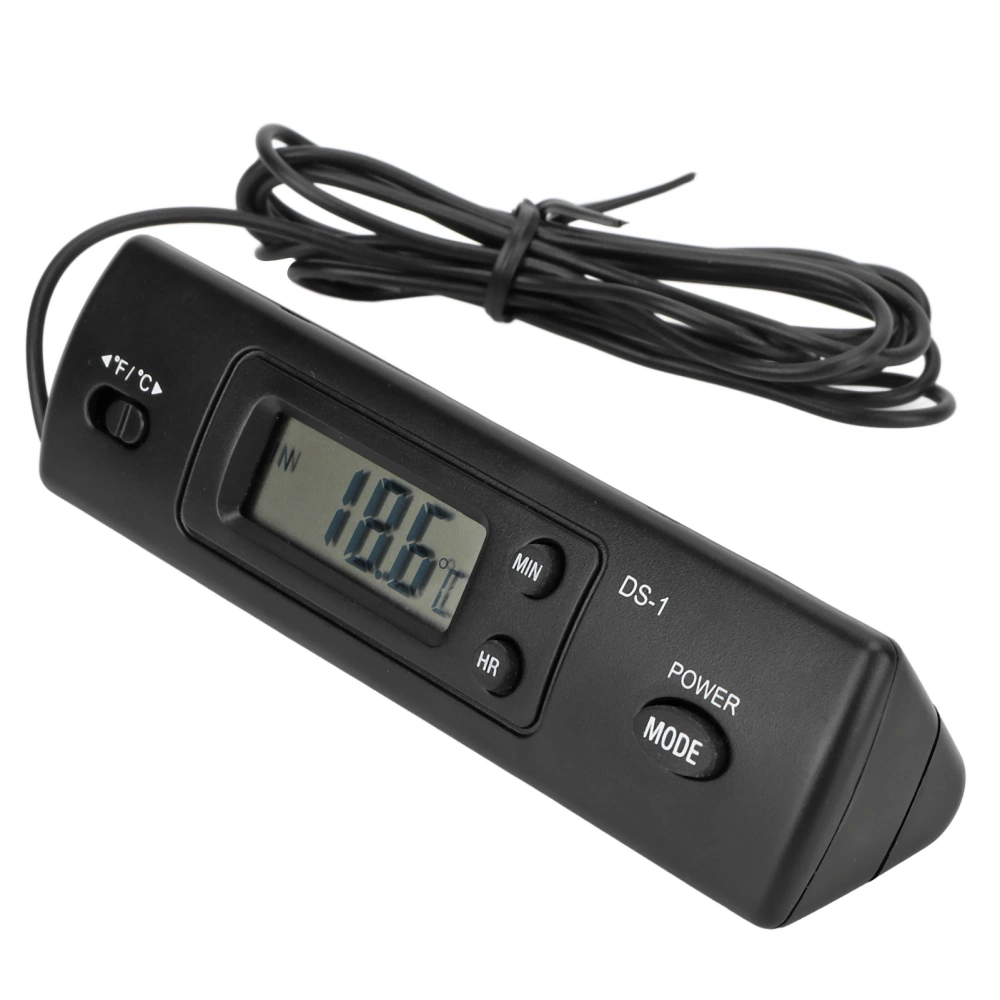 Car Temperature Digital Clock Multifunctional High Accuracy Electronic Clock for Vehicle