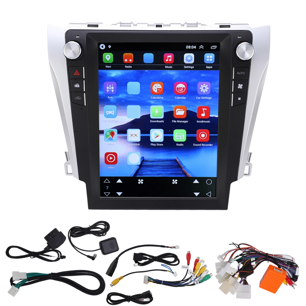 Touch Screen GPS Navigation Car Multimedia Player for Android 10.1 Replacement for Camry 2012‑2015