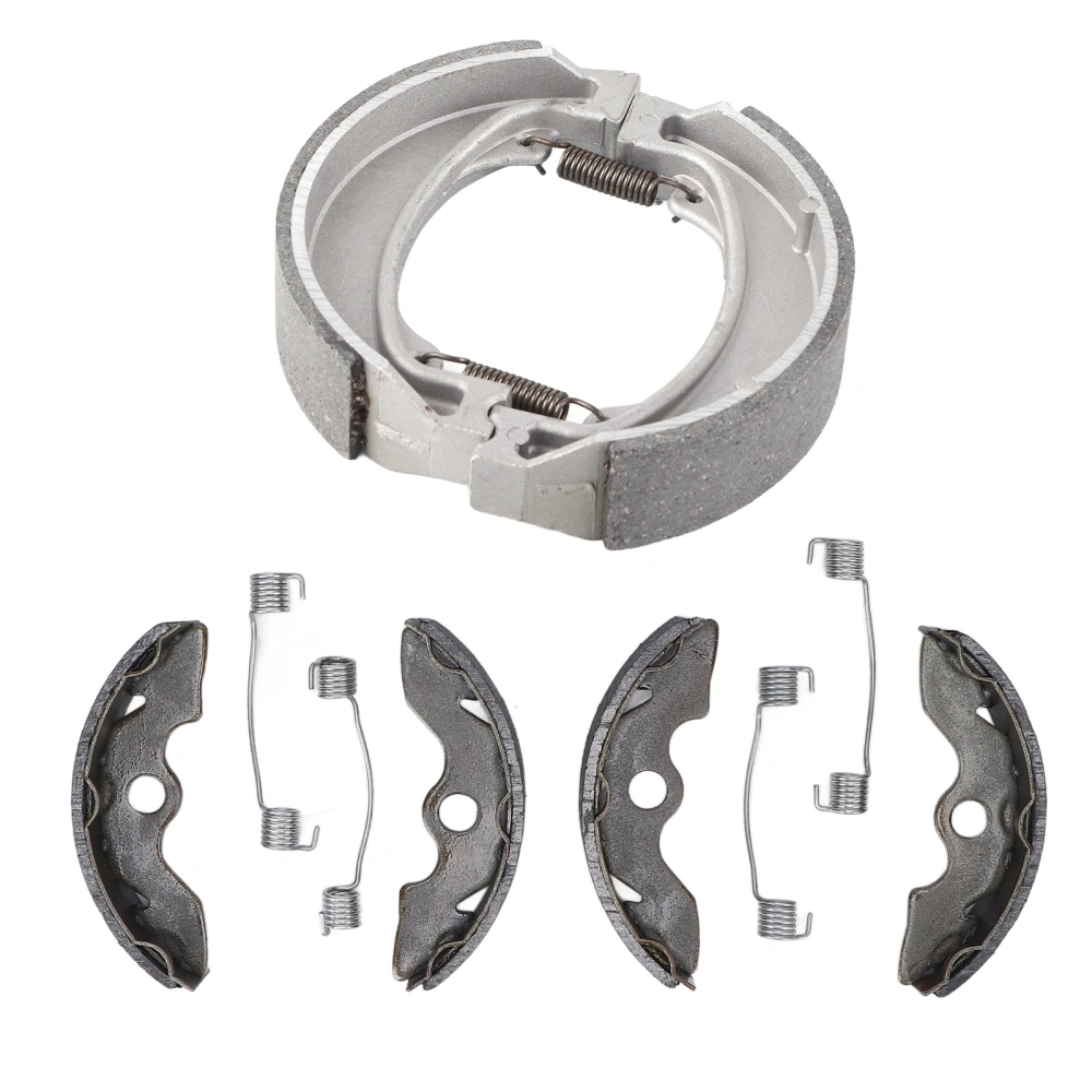 Brake Shoes Kit Front Rear Rustproof Aluminium Alloy Replacement for TRX250 TRX250TM