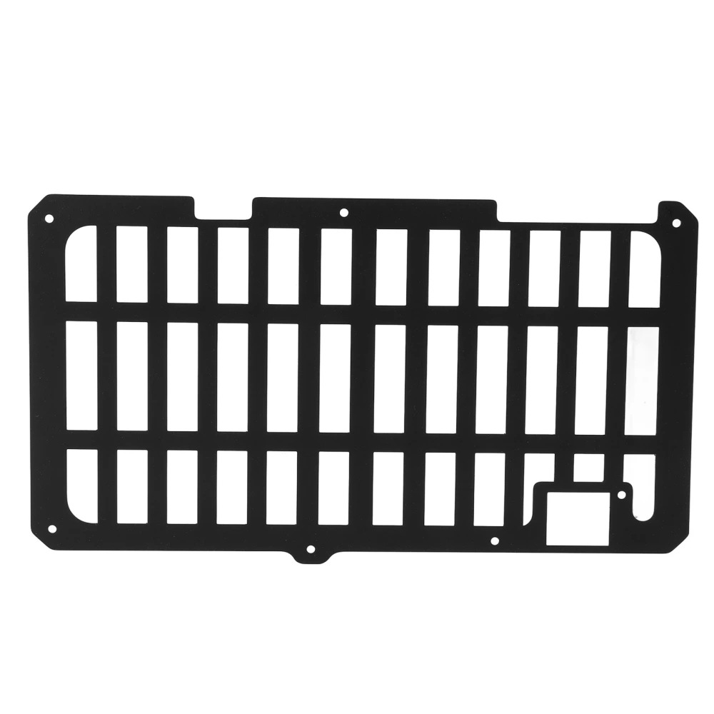 BuyWeek Motorcycle Radiator Grille Black Metal Sturdy Protective Replacement for CRF300L CRF300 Rally