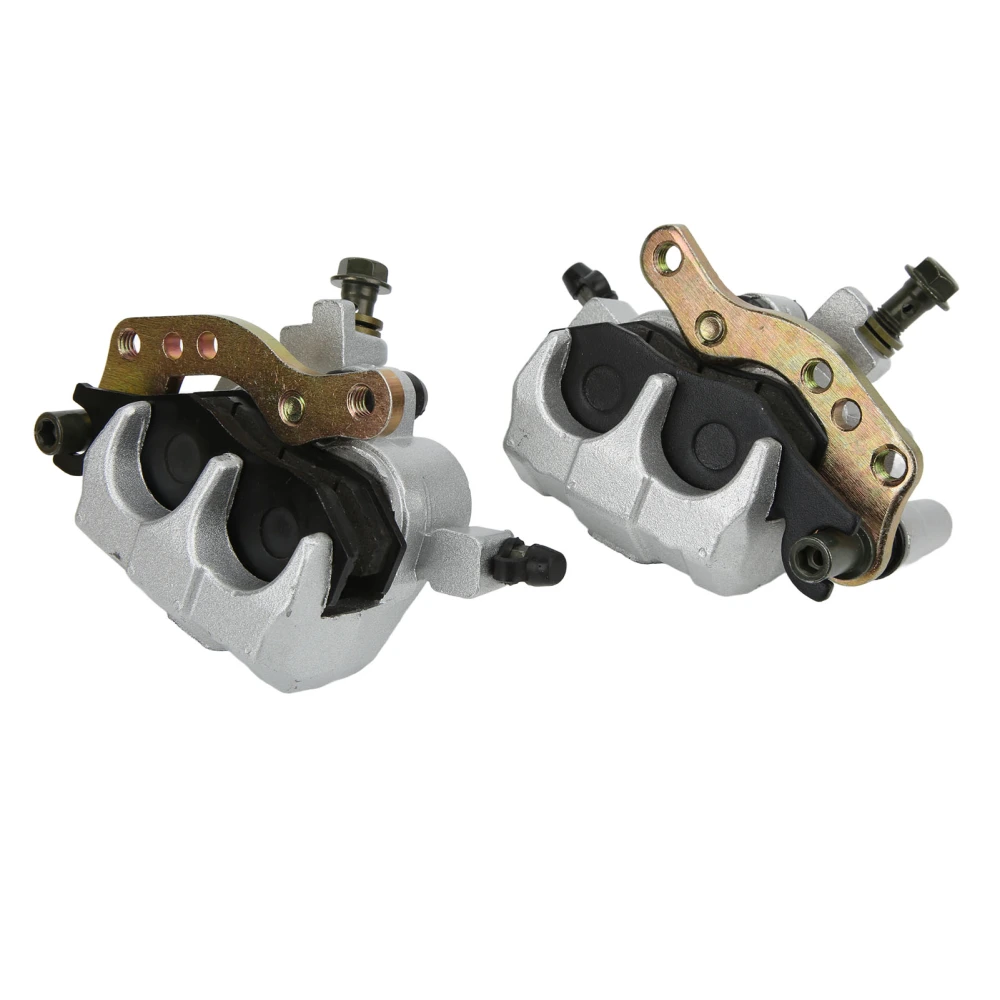 2pcs Front Brake Caliper Left Right 43041‑1518 Metal Alloy Solid Replacement for KLF300 Bayou 300