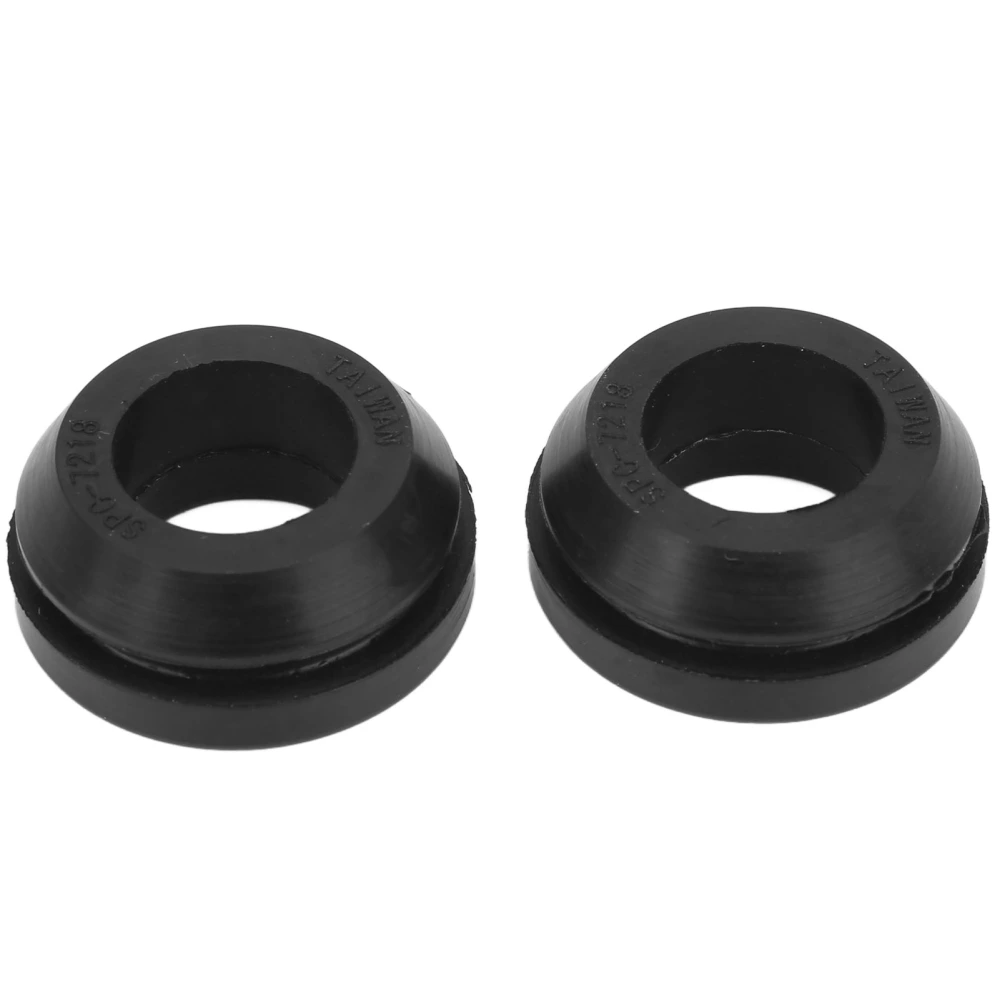 BuyWeek 2PCS PCV Breather Valve Grommets Rubber Black Replacement for Chevrolet SBC BBC SBF 350 A96 Engine