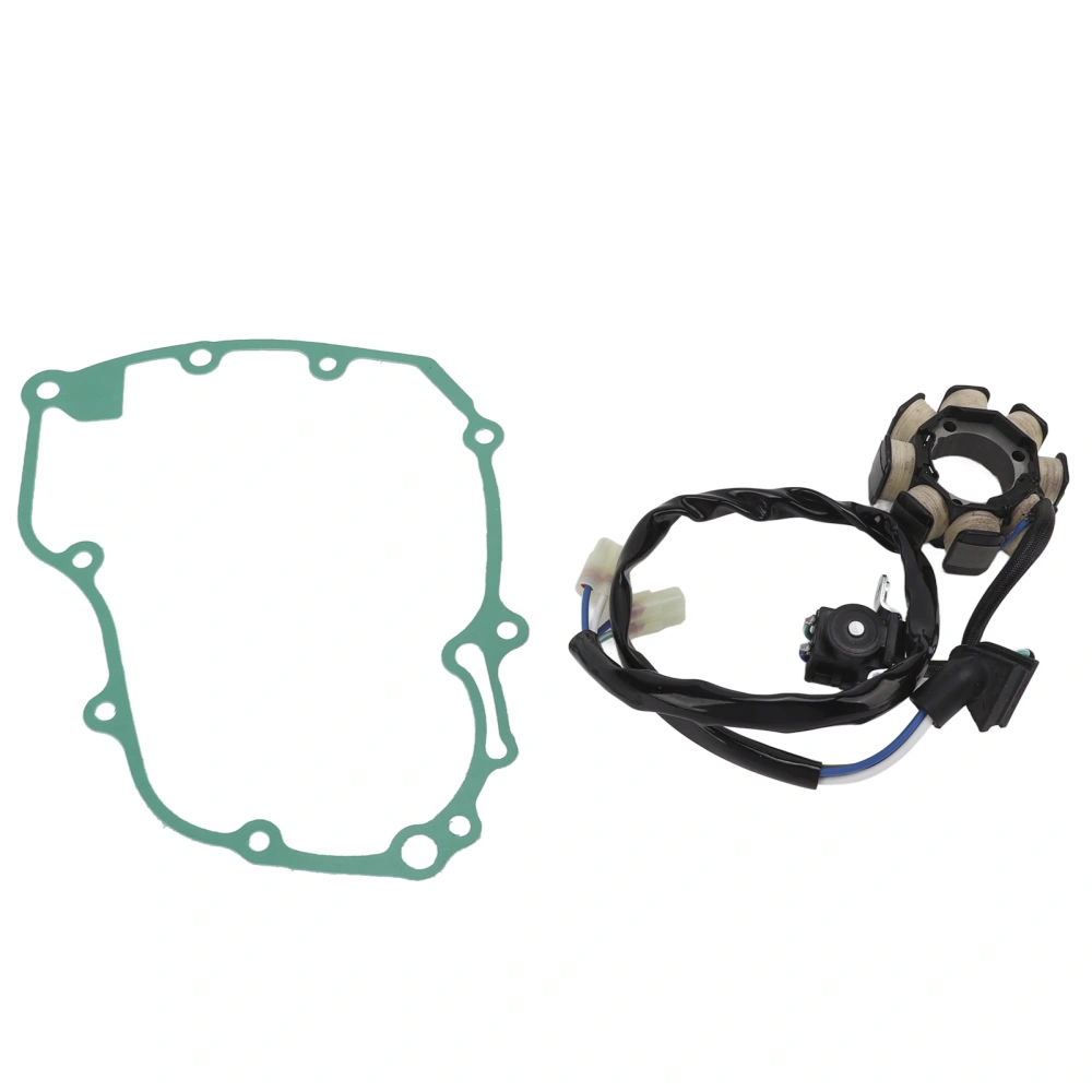 Motorcycle Magneto Generator Stator Coil Gasket Set 31120‑MEN‑730 Replacement for CRF250 CRF250R 2004‑2009