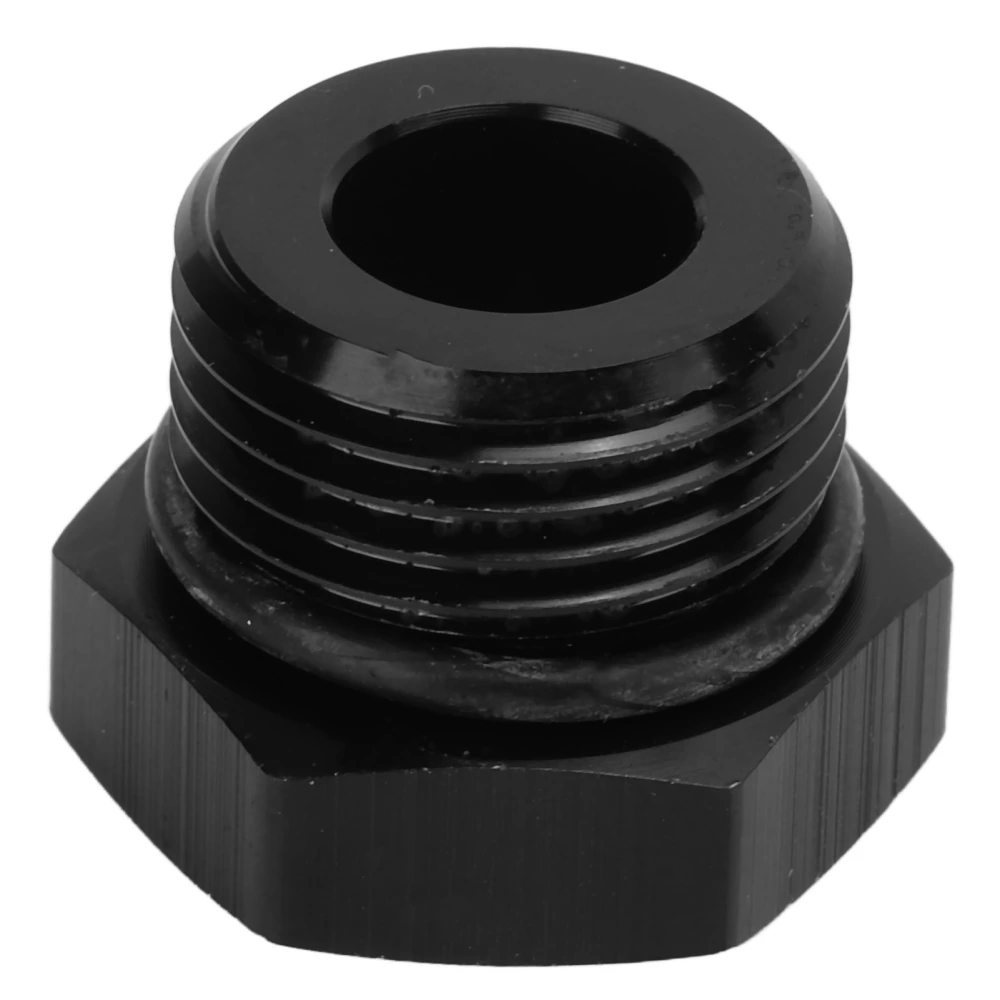 BuyWeek Block Off Plug Fitting Adapter Male Hex Steel Universal 4000PSI Black for VehicleAN8