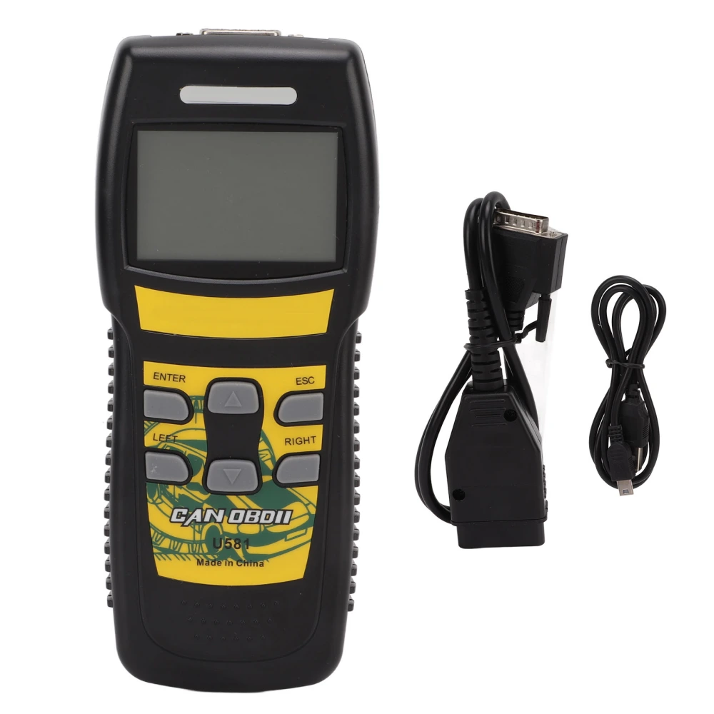 U581 OBD2 Car Code Reader Auto Diagnostic Scan Tool Multifunction for Light Trucks 1996‑Newer