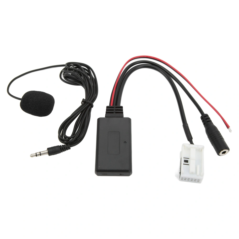 Bluetooth 5.0 AUX in Cable Car Stereo Audio Adapter Replacement for RCD310 RCD510 RNS510with Microphone