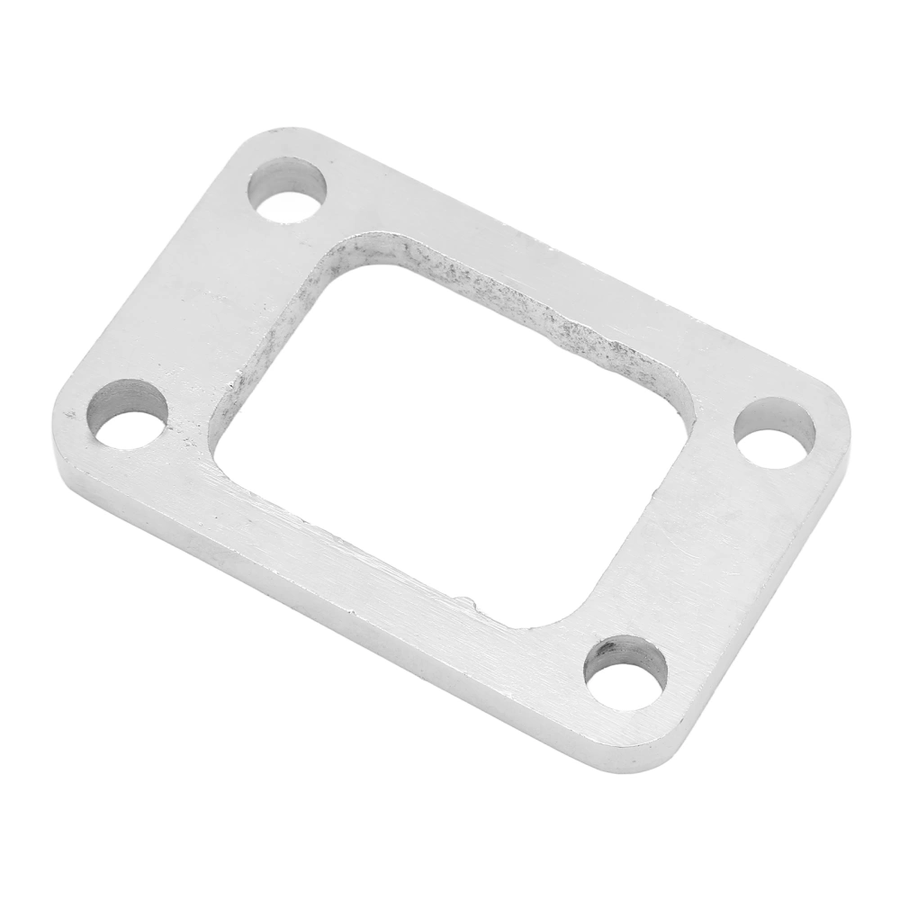 Turbo Inlet Flange 4 Bolt Hole Exhaust Manifold Gasket Adapter Cast Steel Weldable Replacement for T3 T4