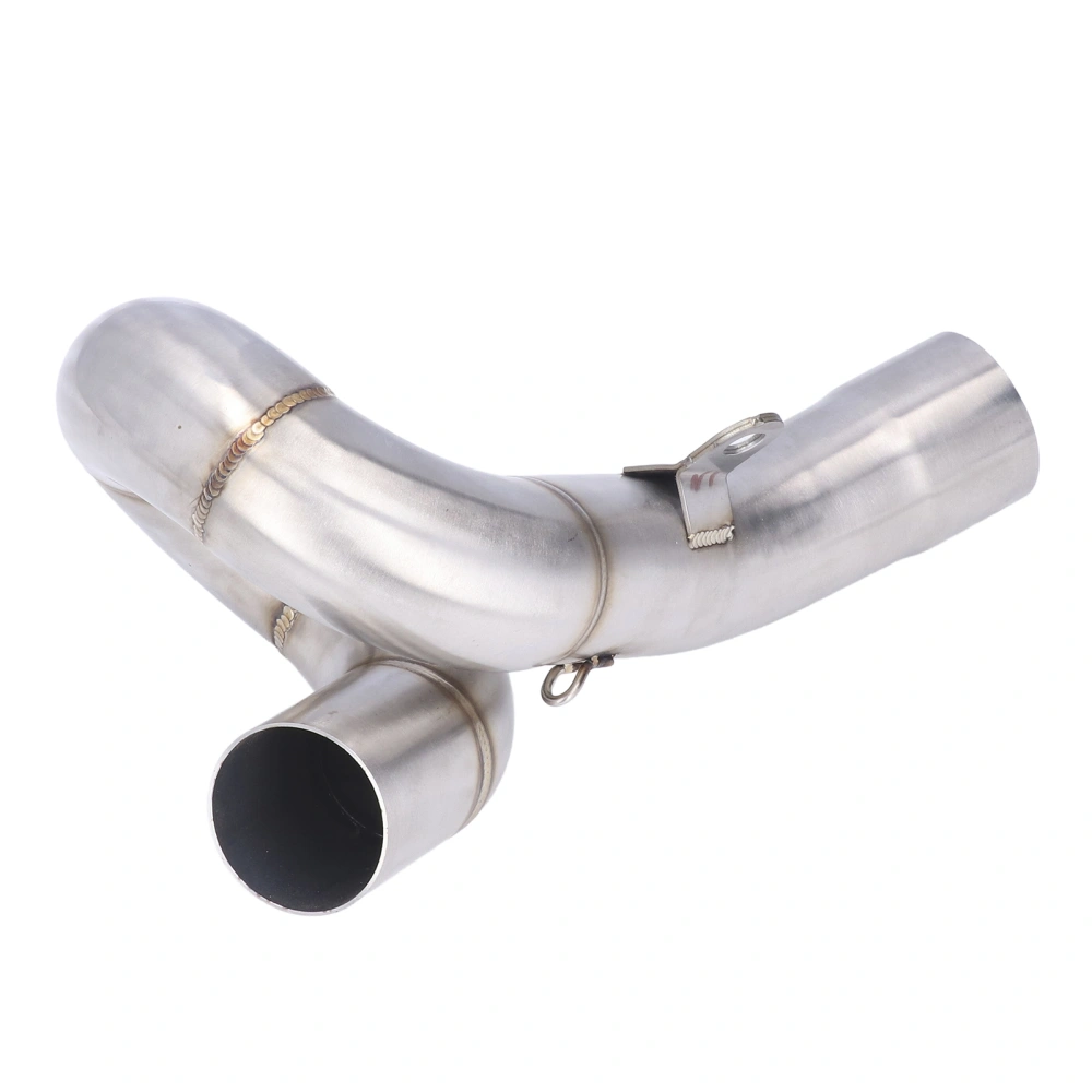 Exhaust Mid Pipe Slip On Stainless Steel Modification Replacement for Ninja ZX6R ZX636 2009‑2021