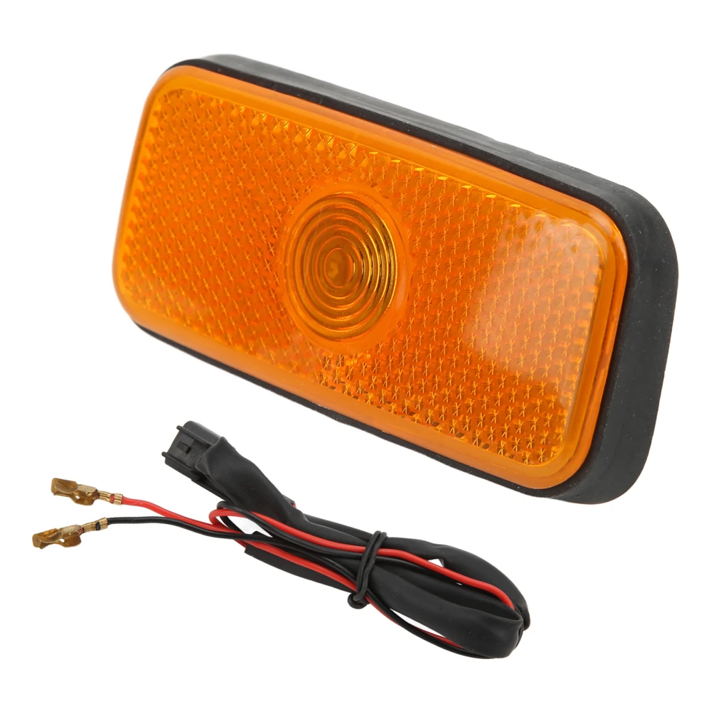 Side Marker Light Housing Orange Lens VYC15‑5034‑AC Replacement for TRANSIT MK7 2006‑2013