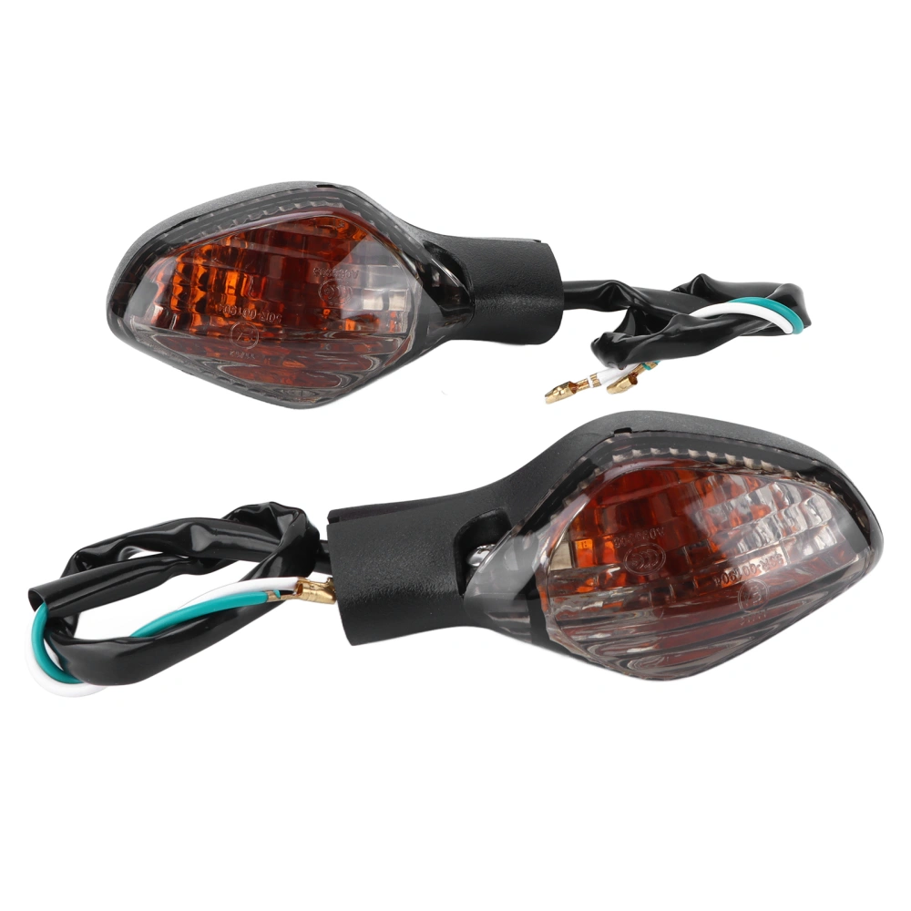 Motorcycle LED Turn Signal Light Indicator Lamp 12V Replacement for Honda CBR500 CBR650 CTX700 CRF250L NC700 750 MSX12Dark Brown