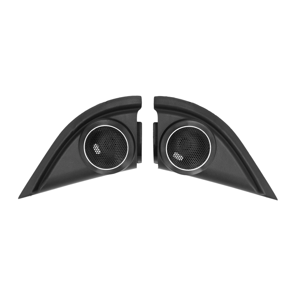 2pcs Car Door Tweeter Speaker Cover Trim Loudspeaker Decor Replacement for Pennise 2015‑2021