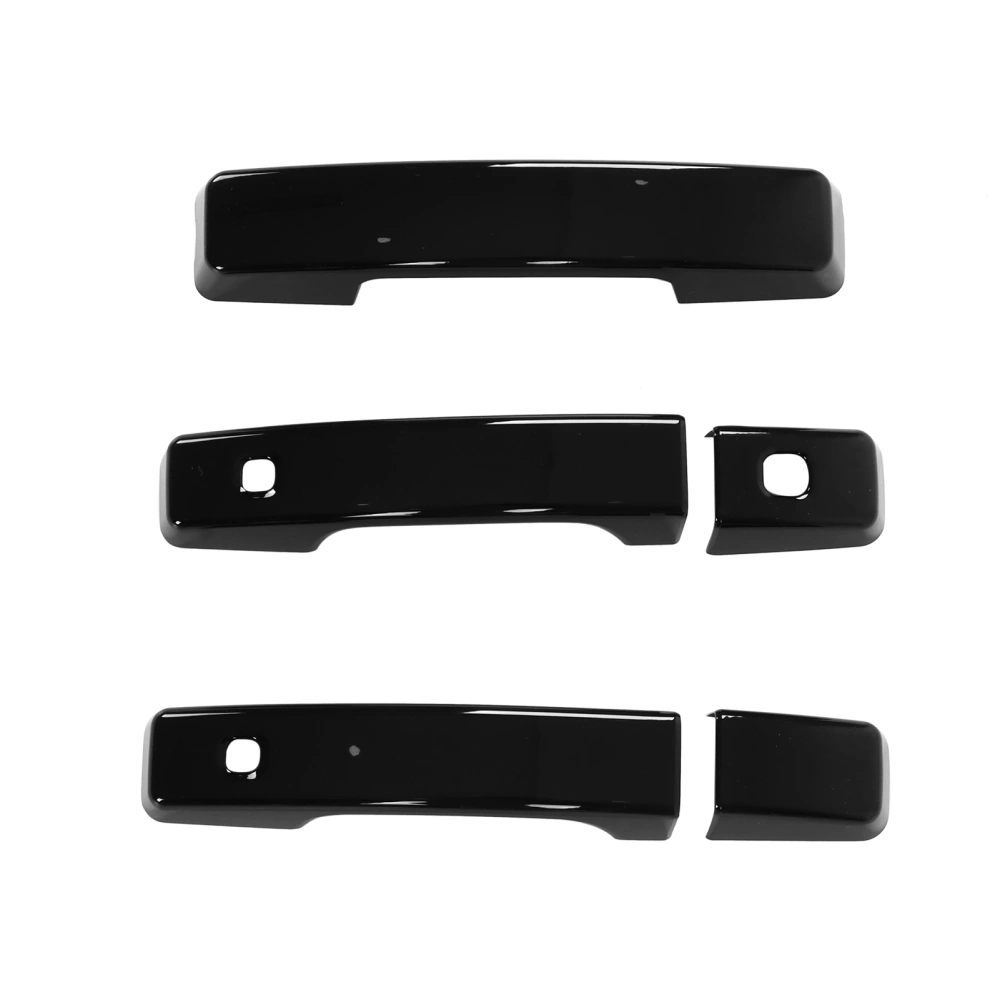 5pcs Outside Door Handle Cover ABS Replacement for Land Rover Defender 90 2020‑2021Piano Black