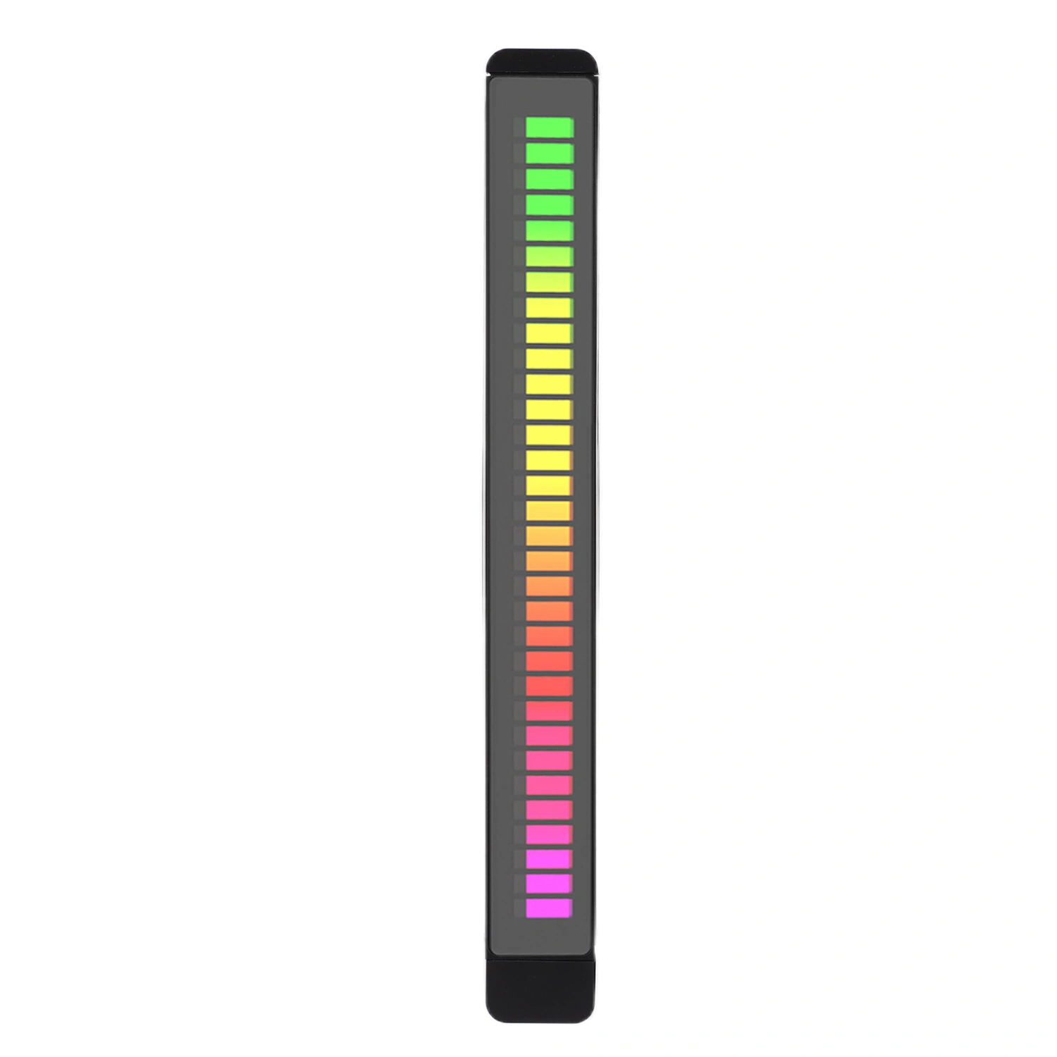 BuyWeek RGB Sound Control Rhythm Lights 32 LEDs 18 Colors Noise Reduction USB Rechargeable for Car Gaming Room DJ Studio