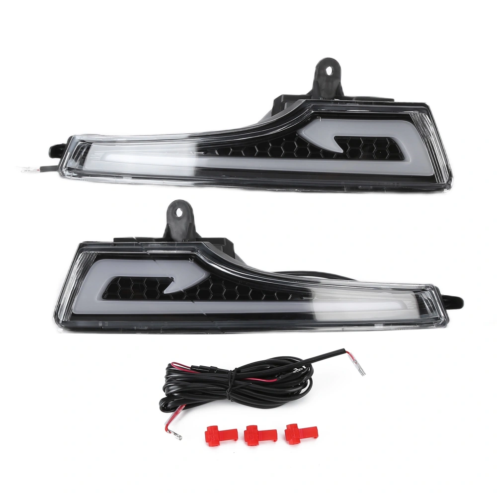 LED Daytime Running Light 2‑Color Lighting 12V DC Replacement for Nissan Altima Teana 2013‑2015