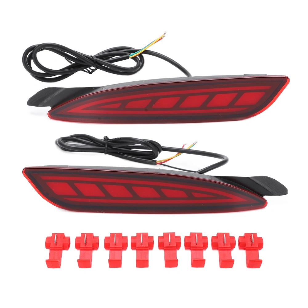 2PCS Car Rear Bumper Light LED Brake Lamp Replacement for Mazda 3 Axela / 6 Atenza 2019‑2020