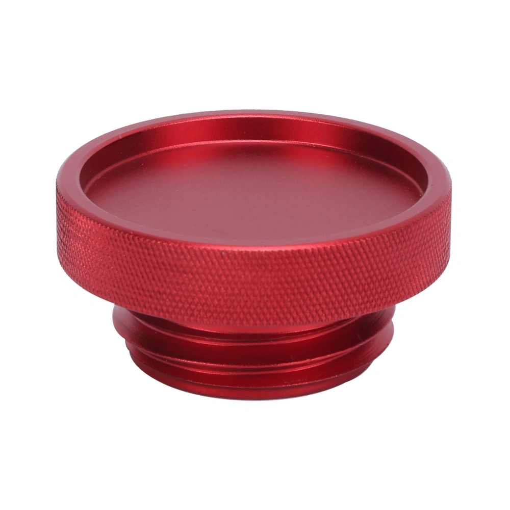 Car Round Fuel Tank Cap Aluminium Alloy Automobile Accessory Replacement for Outback XT 2005‑2013Red