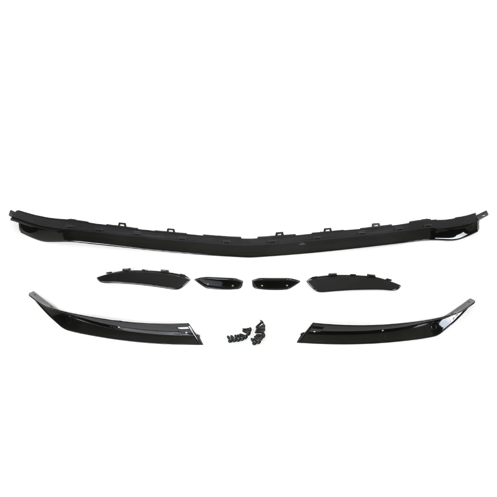 Gloss Black Front Bumper Aero Splitter Lip Kits Replacement for MercedesBenz AClass W177 AMGLine A35 2019+