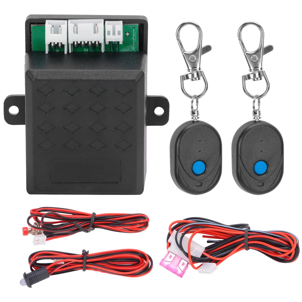 Intelligent Car Engine Immobilizer System Remote Control Anti Theft Anti Hijack Security Alarm Kit