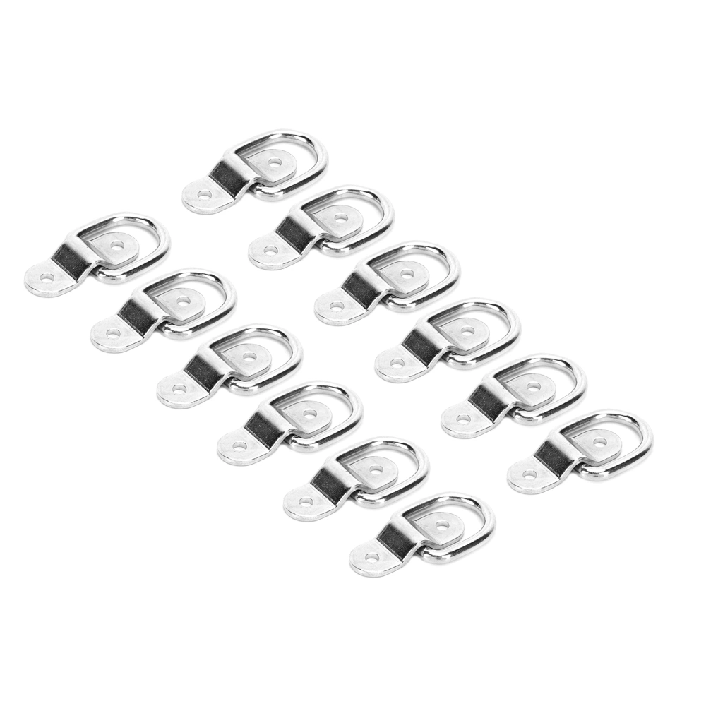 12PCS D Ring Buckle Multifunction Stainless Steel Pulling Universal for Motorhome Yacht Kayak