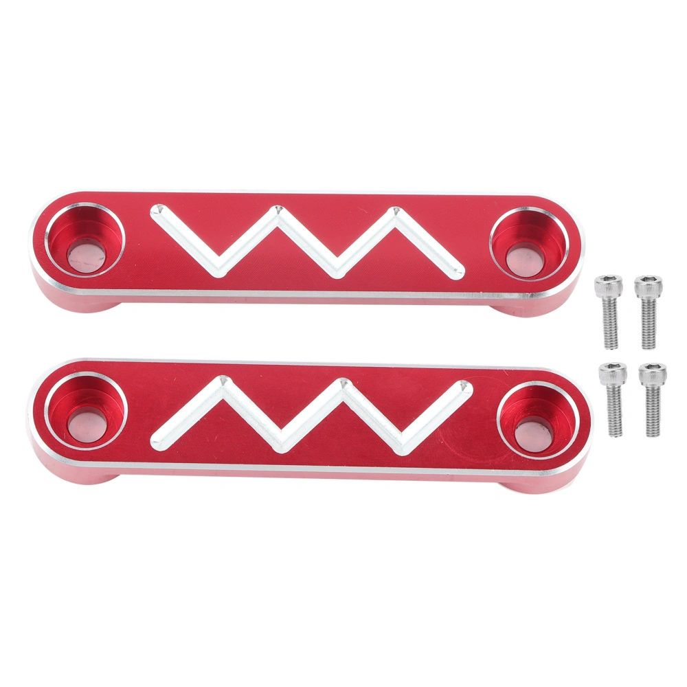 Front Axle Plate Cover Motorbike Modification Replacement for YAMAHA TMAX 530 2015‑2018Red