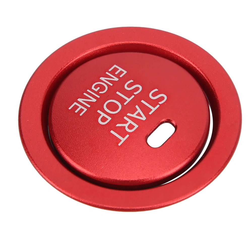 Engine Stop Button Cap Aluminum Alloy Red Auto Interior Parts Replacement for Wildlander 2020