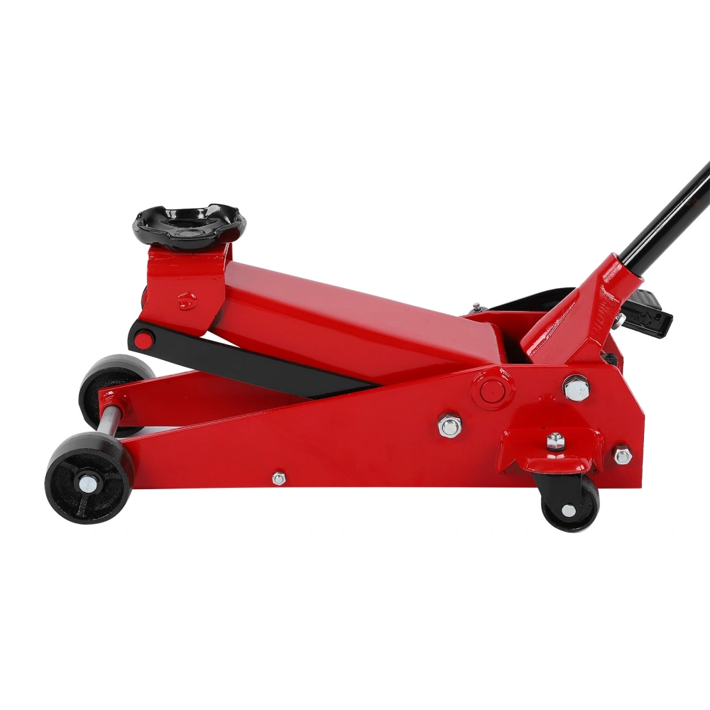 Car Jack 3 Ton Capacity Red Maintenance Device for SUV Truck Agricultural Vehicle