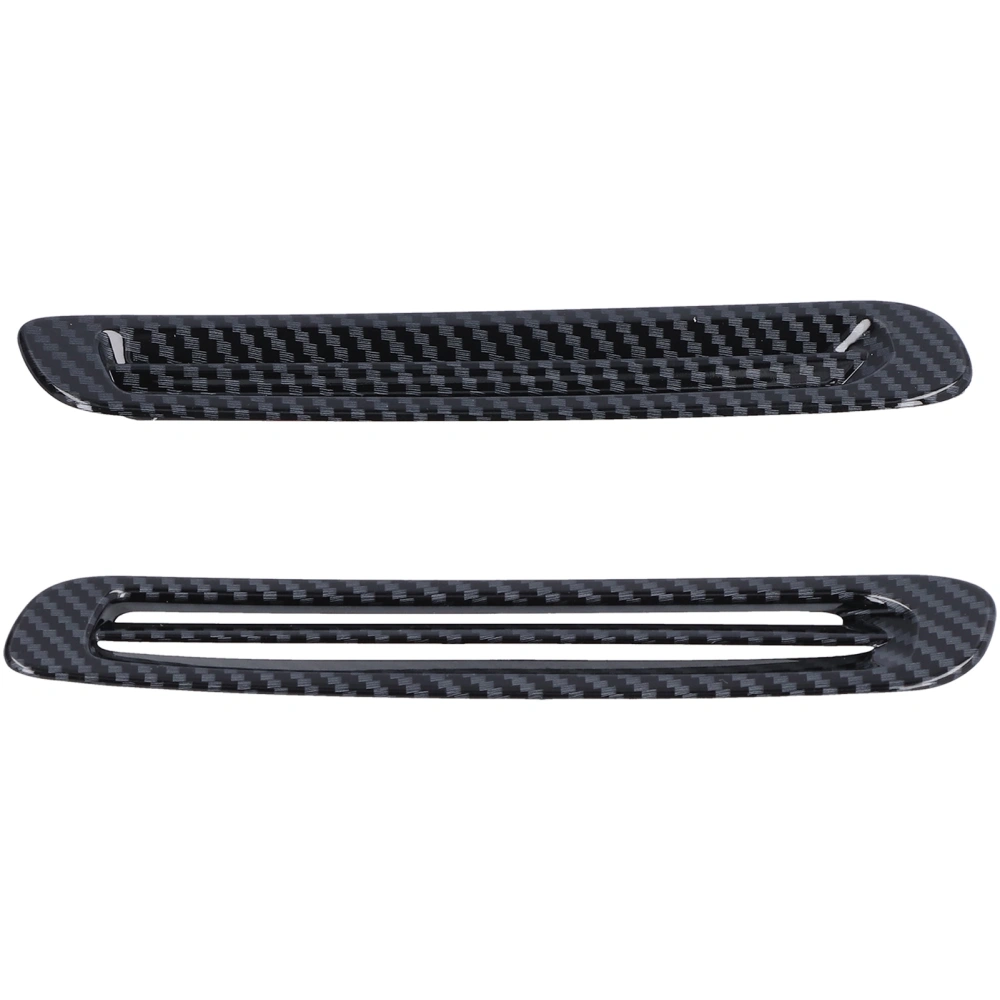 Front Upper Air Vent Trim Carbon Fiber Style Decor Replacement for Mazda CX-30 2020 2021