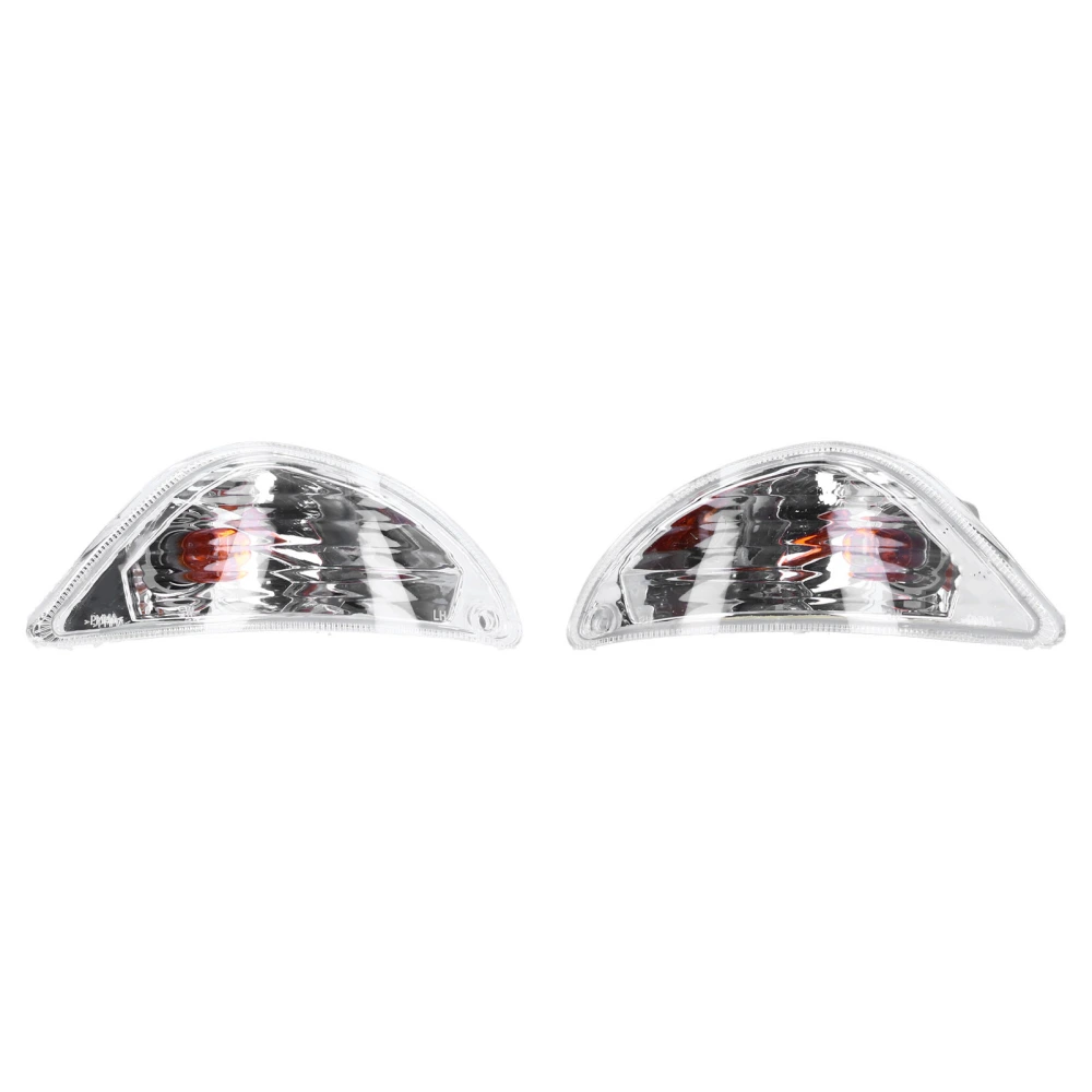 Pair Motorcycle Rear Indicators 204360H Fit for Vespa LX 50 / 125 / 150 2‑Takt and 4‑Takt / LXV All Years