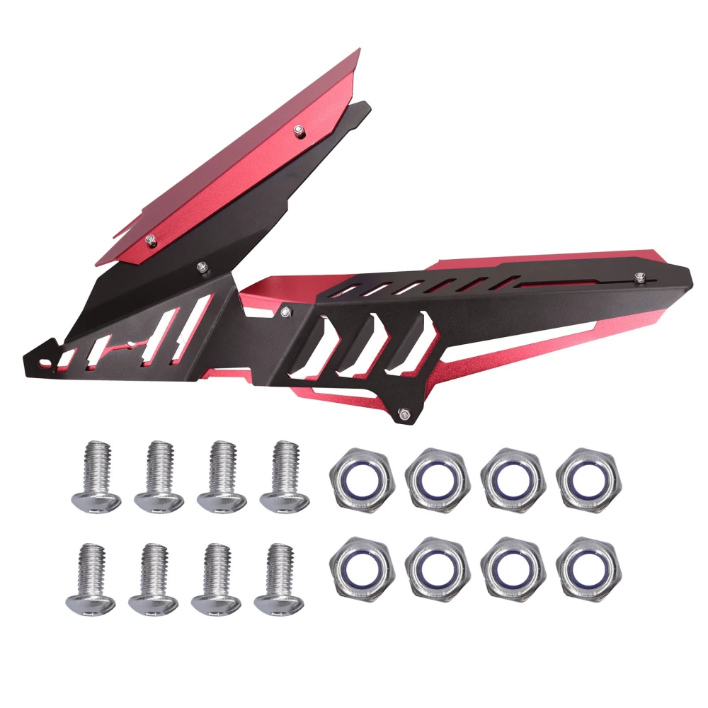 Rear Fender Chain Guard Cover CNC Aluminum Alloy Fit for Yamaha YZF-R25/YZF-R3/MT-25/MT-03(Red )