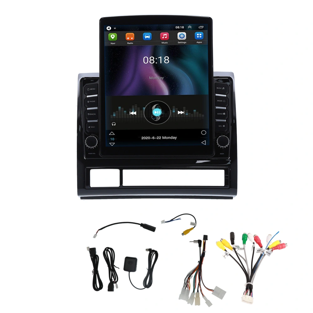 9.7in GPS Navigation Display Bluetooth Wifi Handsfree Car Stereo Radio Fit for Tacoma 2005‑2013