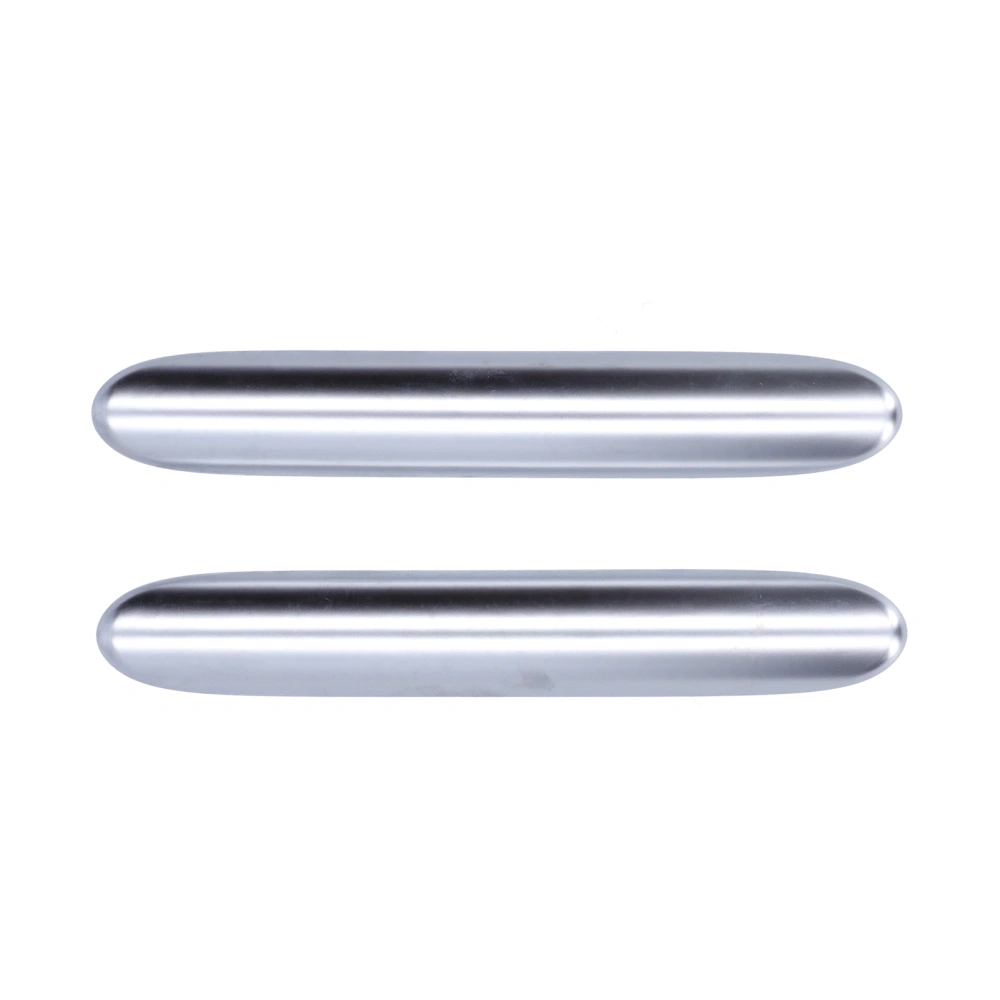 BuyWeek Pair Rear Handle Grab Trim Interior Safety Bar Cover Fit for Land Rover Defender 2020‑2021Chrome