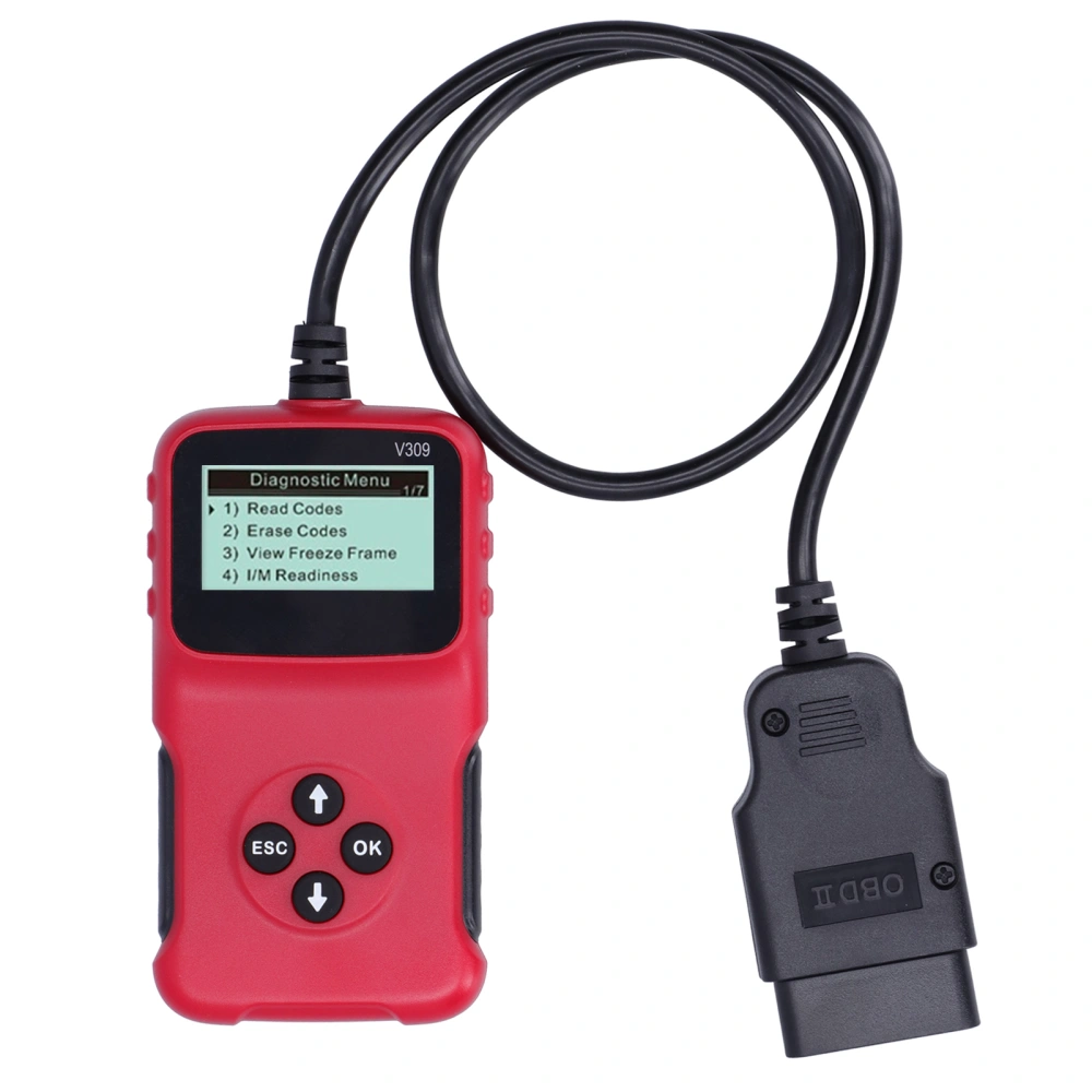 Auto OBD2 Diagnostic Scanner Code Reader Fault Erase Engine Checking Instrument Testing Tool