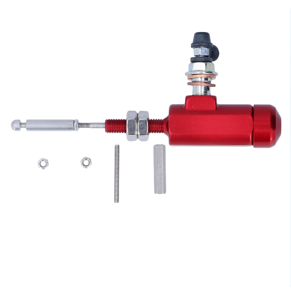 M10 x 1.25mm Universal Motorcycle Brake Pump Hydraulic Clutch Master Cylinder for ATV Dirt BikeRed