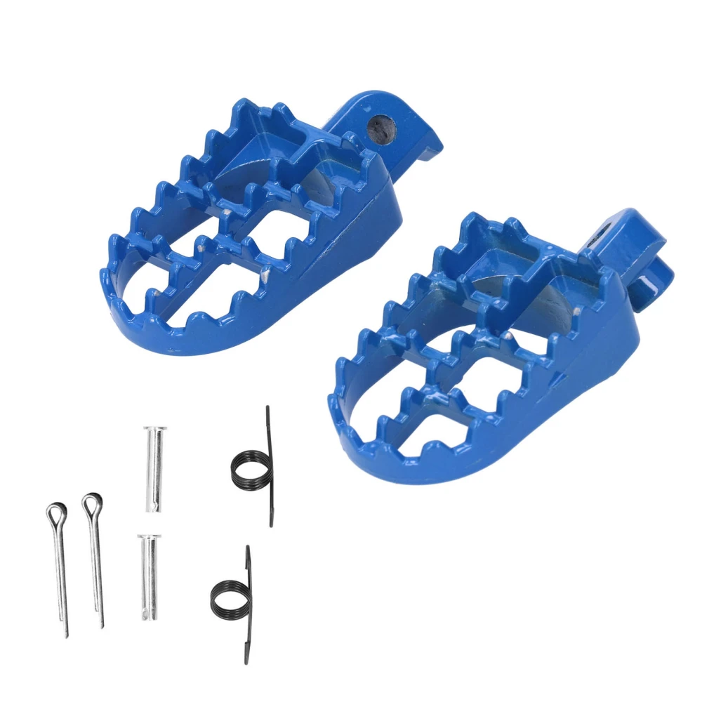 Pair Aluminium Footrest Foot Pegs Rest for Yamaha PW50 PW80 TW200 TTR90 TTR90E Dirt Bike Motocross