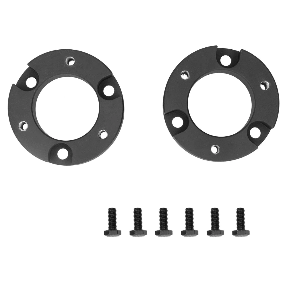 BuyWeek 2.5in Front Lift Leveling Kit Carbon Steel Spacers Fit for Tundra 2WD 4WD 1999-2006