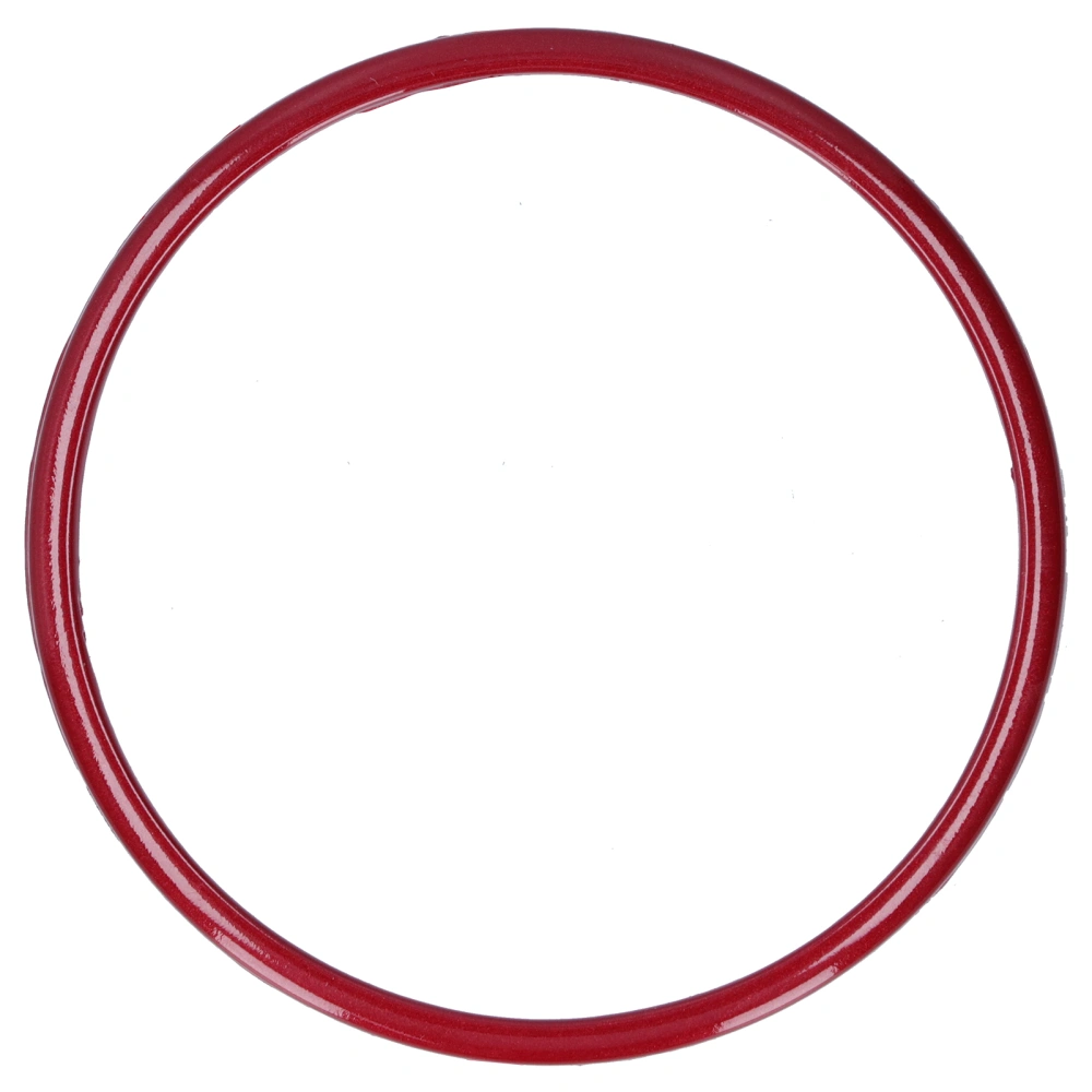 Steering Wheel Panel Cover Trim Sequins Circle Sticker Ring Fit for Mazda 3/Axela 2020Red