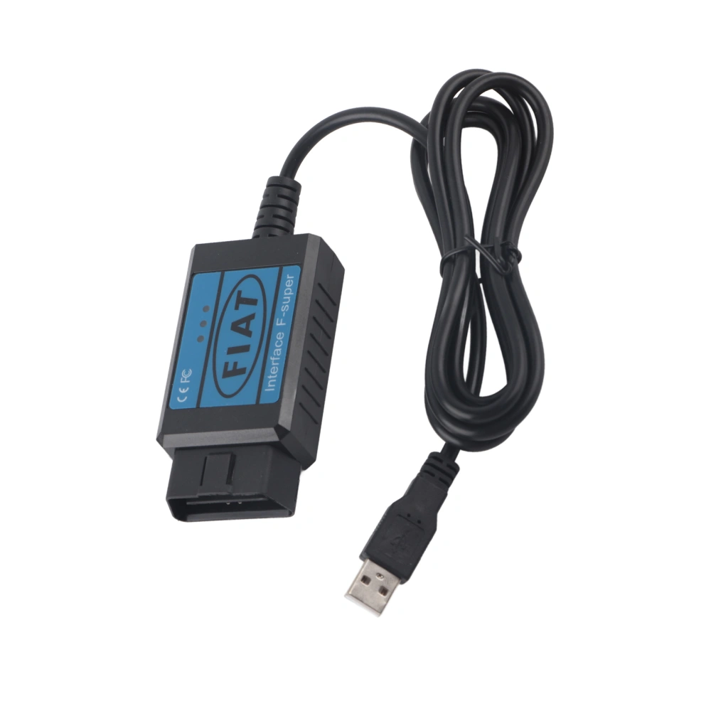 OBD II EOBD USB Diagnostic Tool Reader Scanner Fit for Fiat Panda / Punto / Doble / Lancia