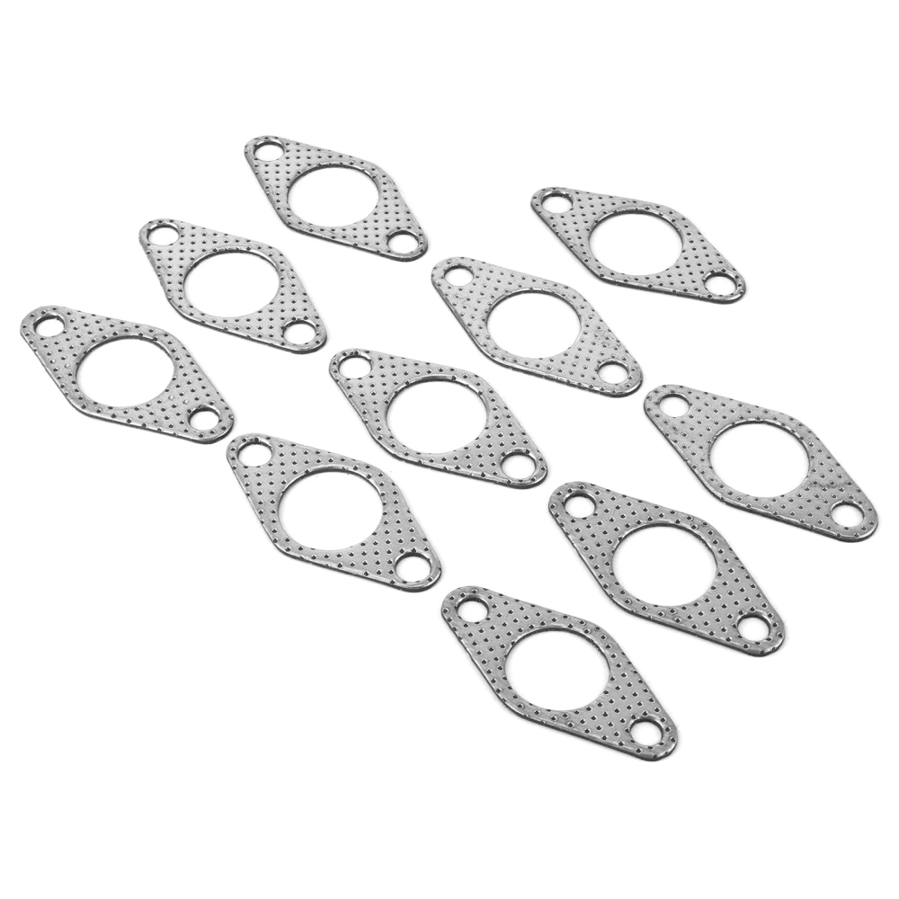 10pcs 35mm 38mm Wastegates Gasket Graphite Aluminum Turbo Exhaust Gasket Car Accessory