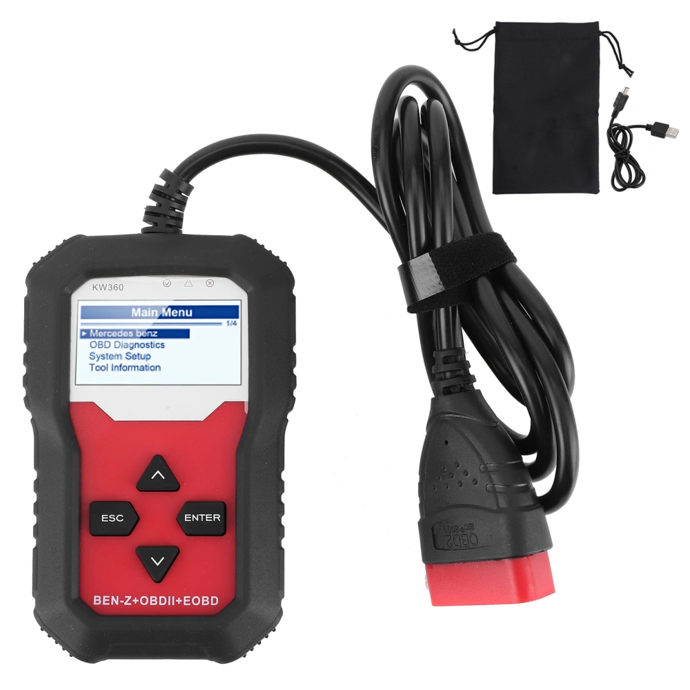 Car Diagnostic Tool FullFeatured FullSystem ABS Brake System Scanner Fit for Mercedes Benz(Germany Version )