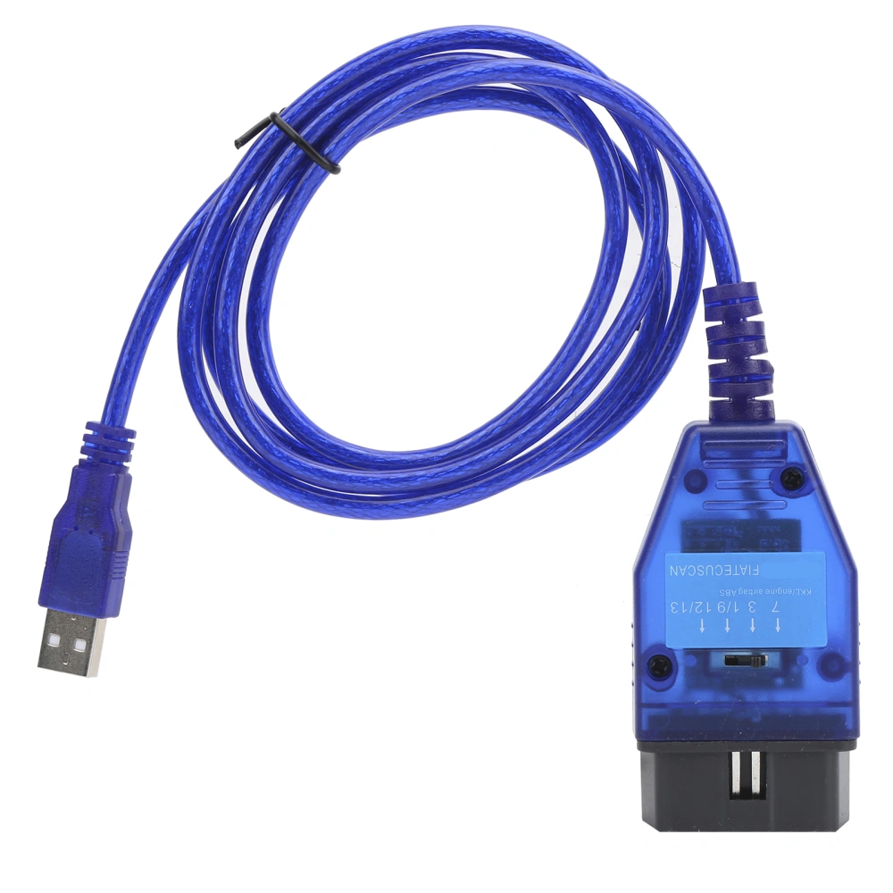 BuyWeek ECU Scanner 4 Way Switch Cable Tool with Disk Auto Car Diagnostic Line USB Interface