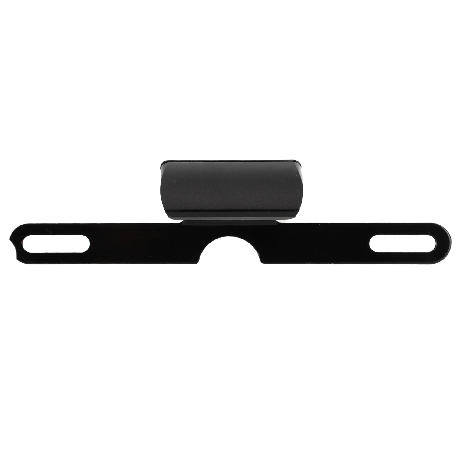 Universal Motorcycle License Plate Light CNC Aluminium Rear Tag Lamp 6 LED Tail Mount LightingBlack