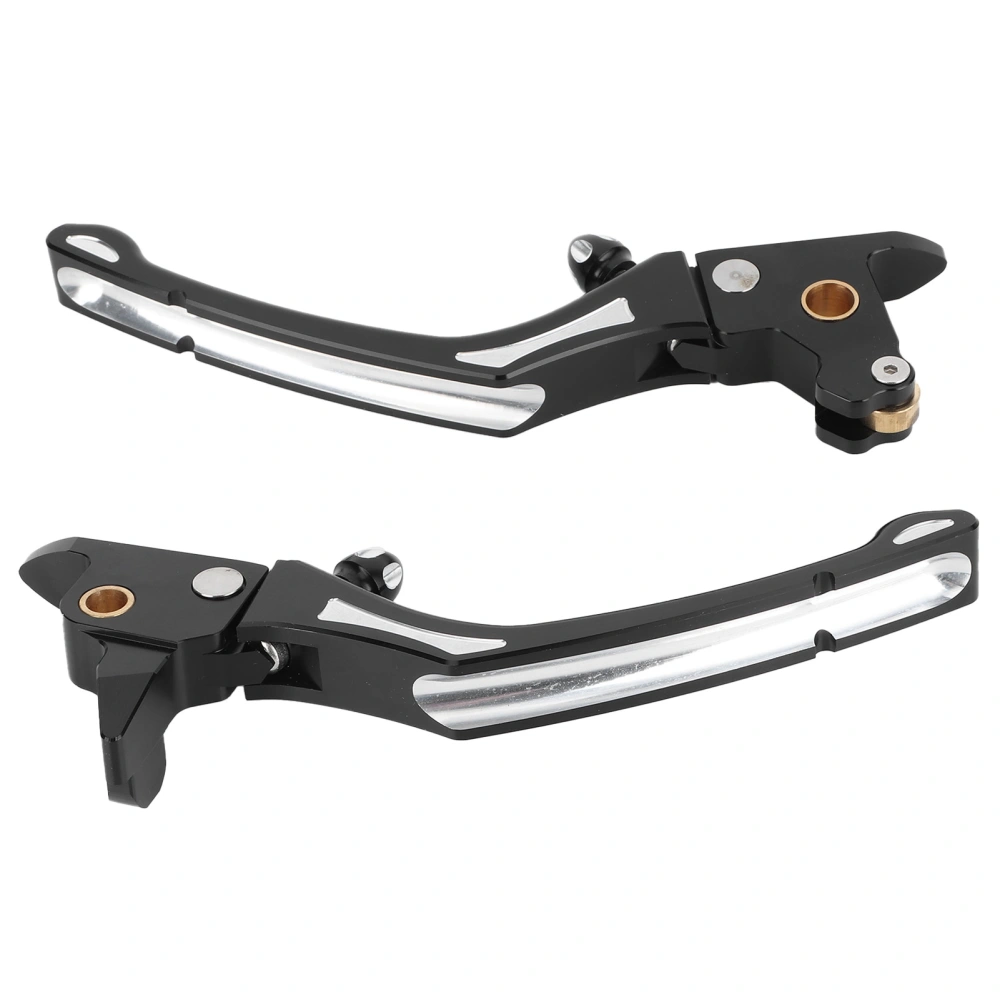 2Pcs Brake Clutch Handle T6 Aluminum Motocycle Accessories for Touring FLHT 2014‑2016