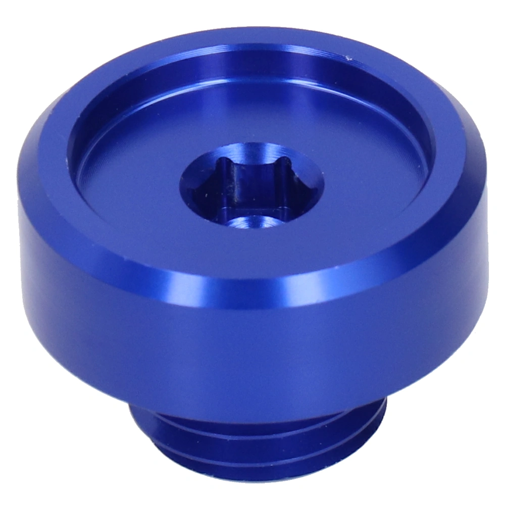 Aluminum Alloy Engine Oil Filler Cap Screw Plug Cover Fit for Honda ARX1200 CB1000 CB1000RBlue