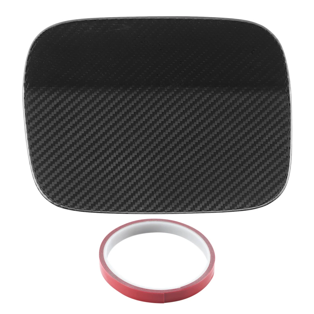 BuyWeek Carbon Fiber Fuel Tank Cover Trim Gas Cap Lid Decoration Fit for X5 E70 2007‑2013