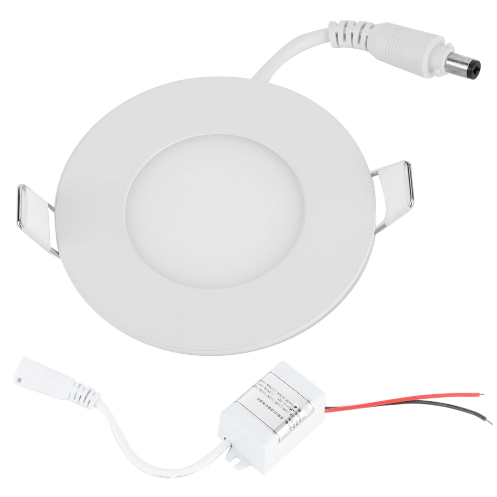 BuyWeek Ceiling Light 12V 3W Interior Dome Roof Lamp 180° Beam Angle for Caravan RV Marine YatchPure White Light