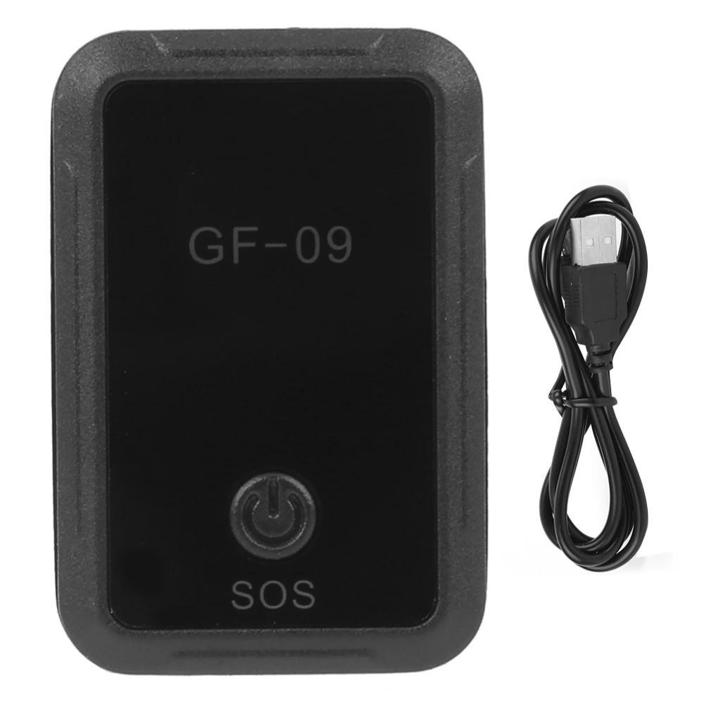 Mini GPS Positioner Real Time Car Locator GSM/GPRS Tracking Device APP Remote Control GF‑09