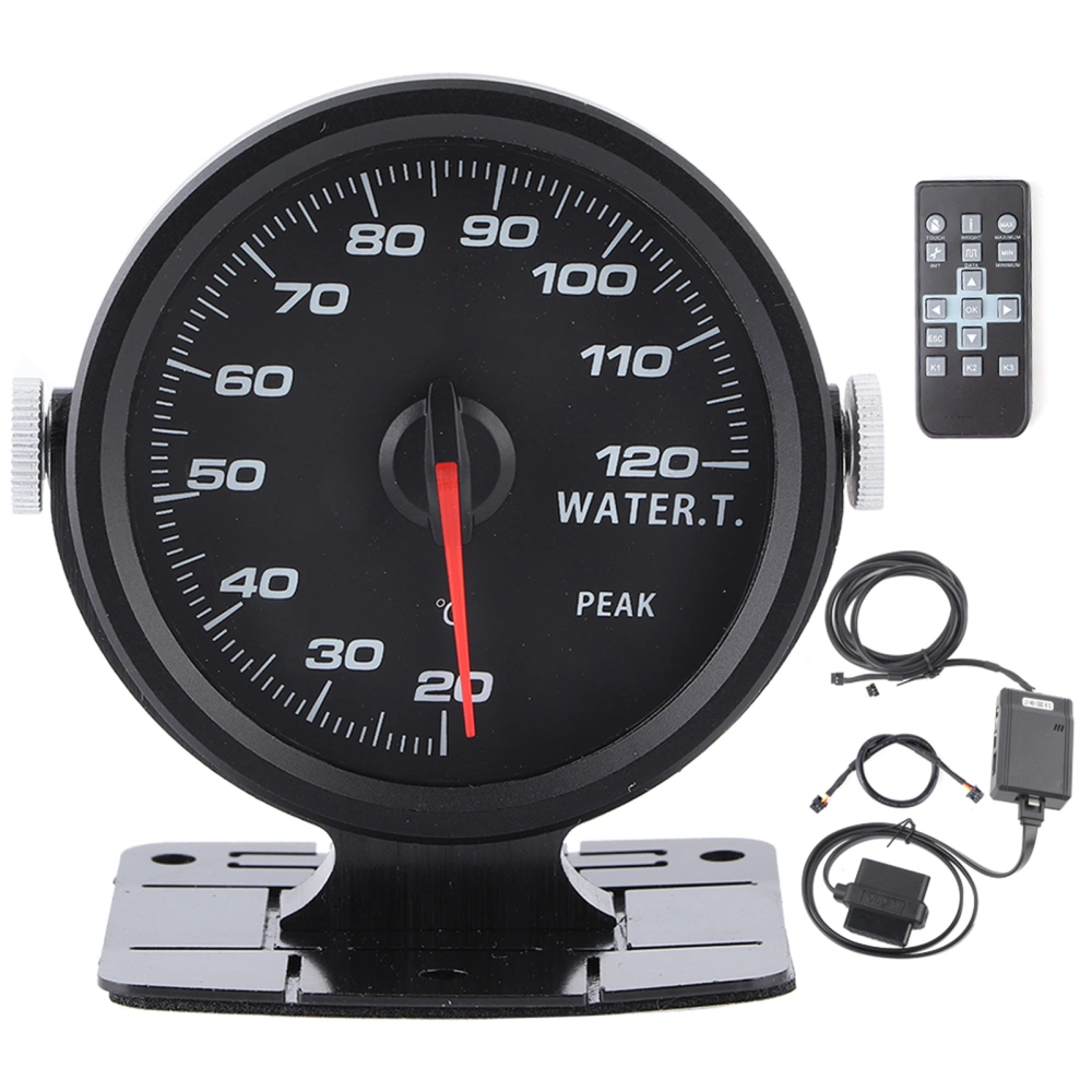 CAMMUS Water Temperature Gauge Racing 60mm Tinted 17 Color OBD2 Mechanical Instrument