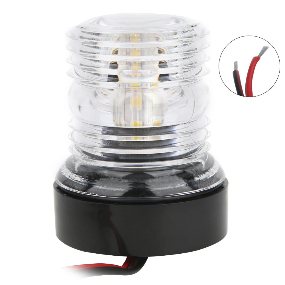 LED Signal Light 360 Degrees IP66 Protection 5W Lamp for Yacht Boat DC12V-24V