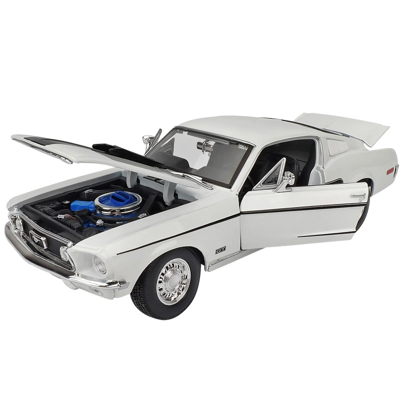 Ford Mustang GT  Car Model Simulation Alloy Car Model Toy