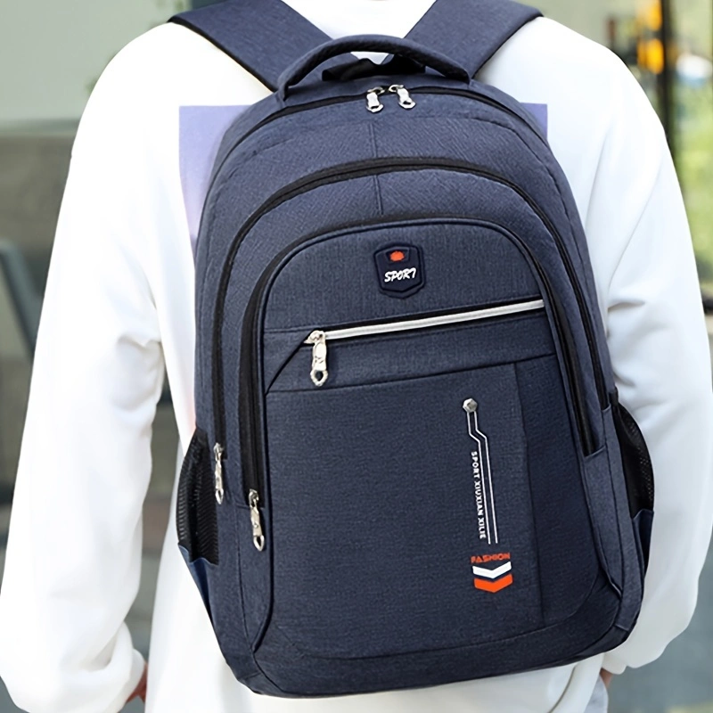 1pc Backpack Men's Large Capacity Backpack Business Travel Backpack Leisure Travel Package Outside Work Luggage Oversized Backpack